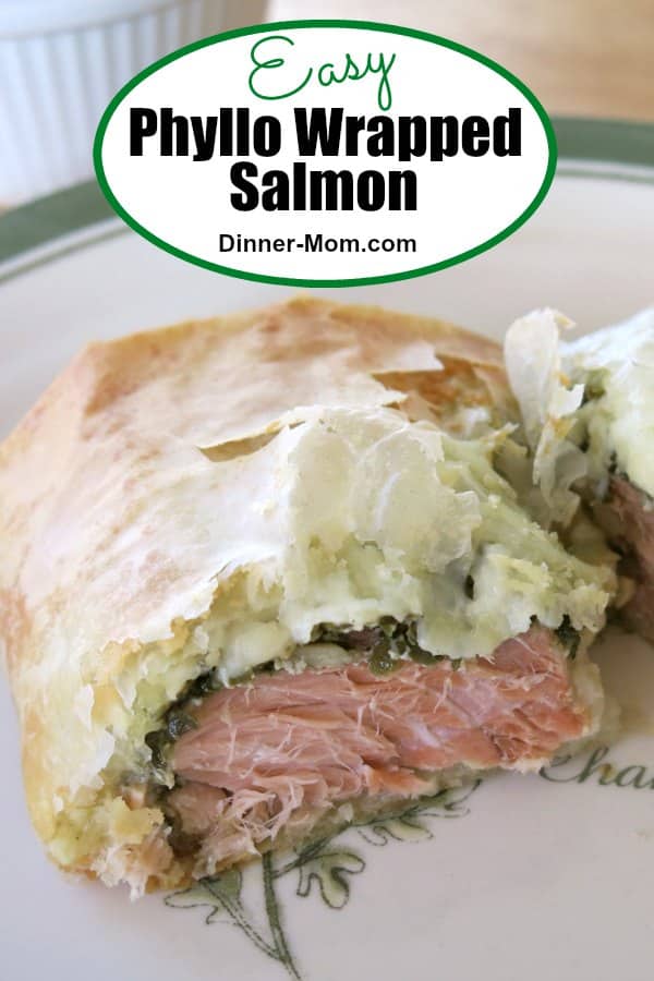 Easy Phyllo Wrapped Salmon Pin