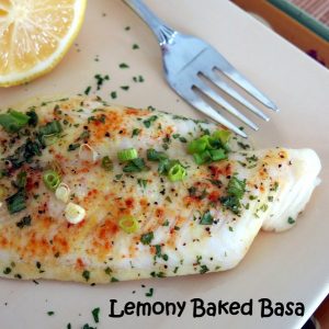 Lemony Baked Basa - Quick and Easy!