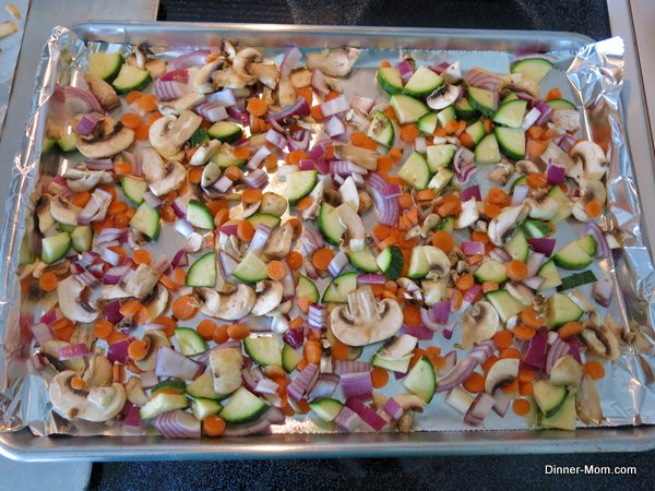 Vegetables Ready to Roast