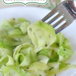 Sauteed Zucchini Ribbons