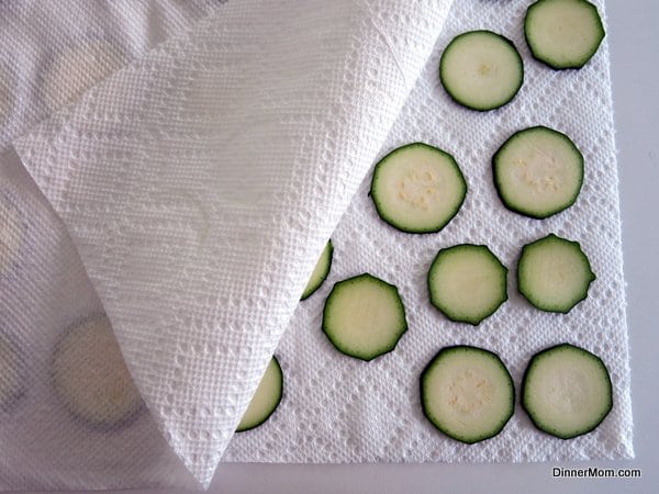 Zucchini Sliced Thin