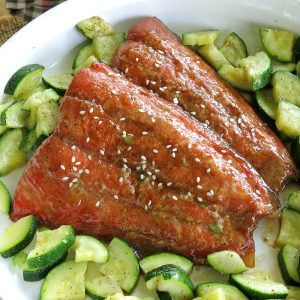 Salmon in a Bourbon Marinade Recipe