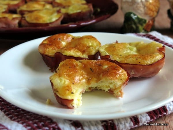 breakfast quiche cup with bite missing