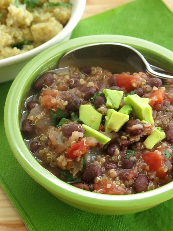 Easy Black Bean Quina Soup Recipe