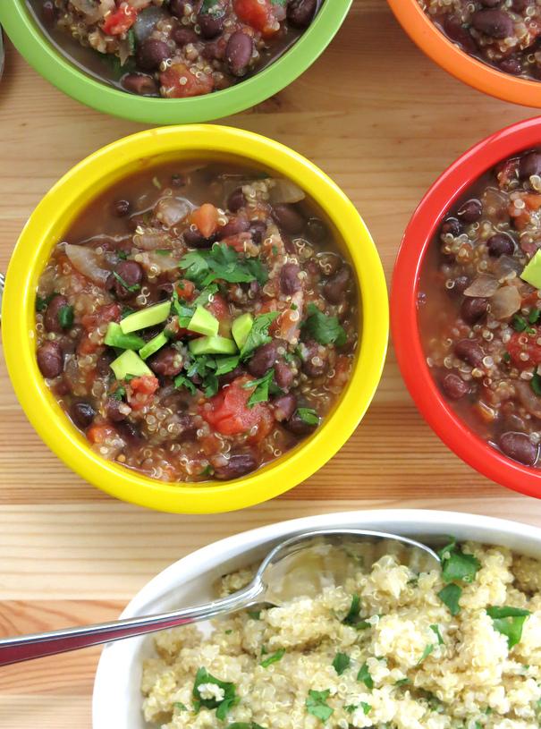 Black Bean and Quinoa Soup The DinnerMom