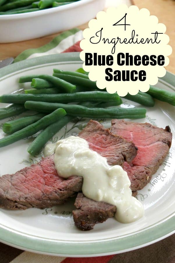 Blue Cheese Sauce for London Broil The DinnerMom