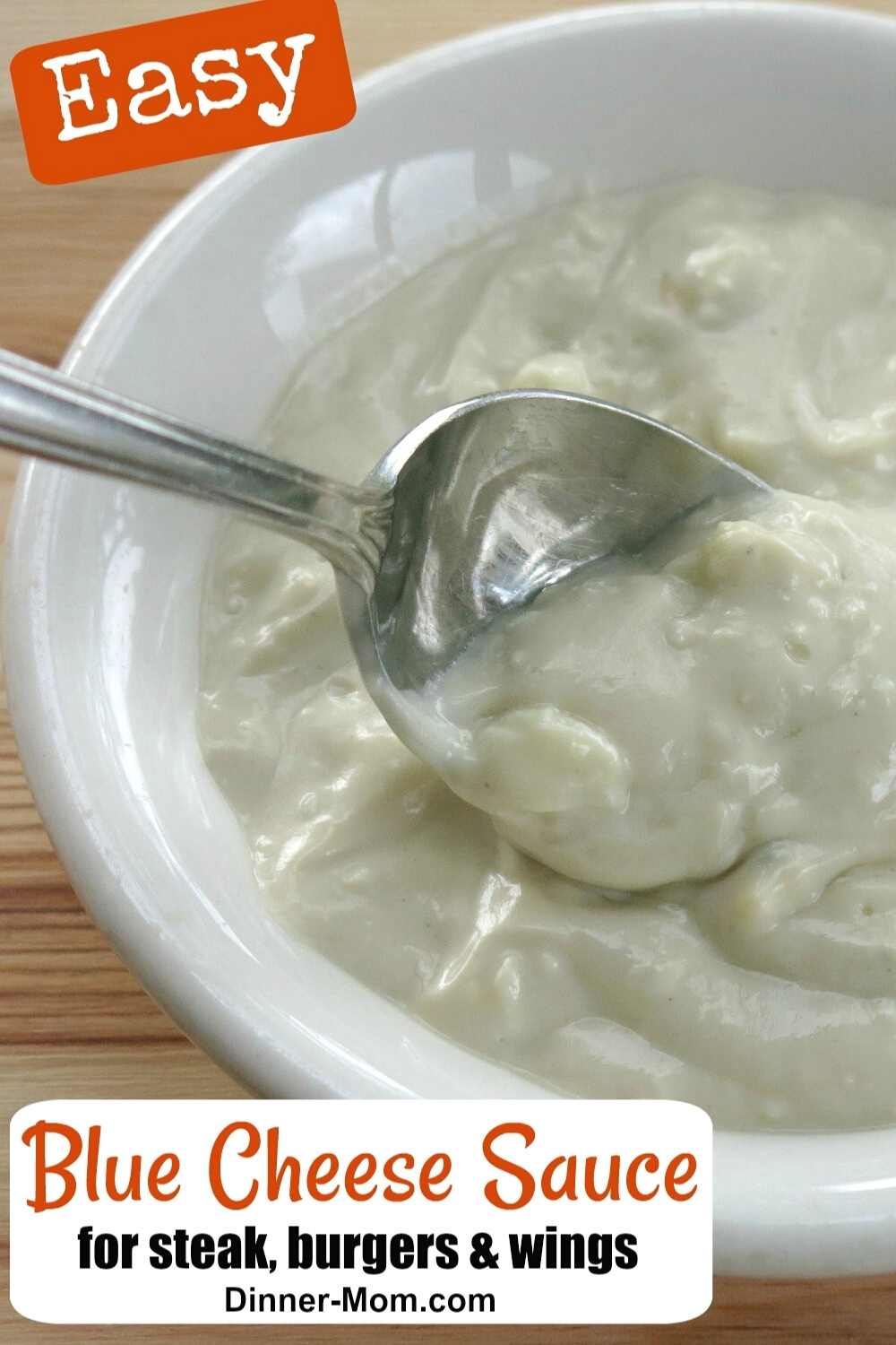 Easy Blue Cheese Sauce for Steak The DinnerMom