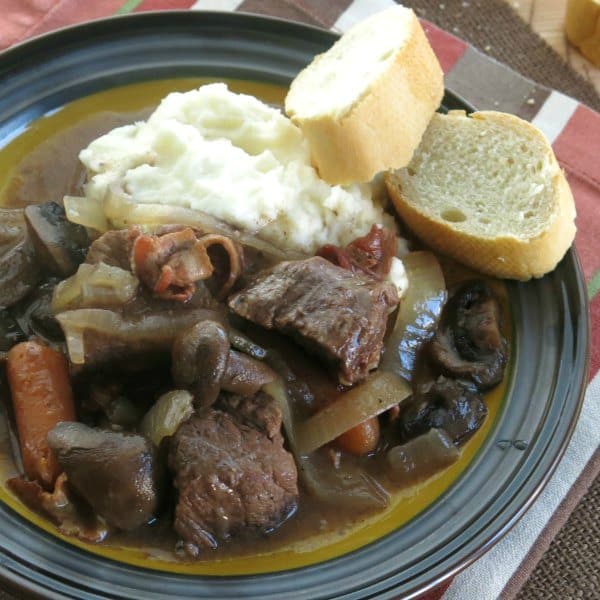 Crock-Pot Beef Bourguignon