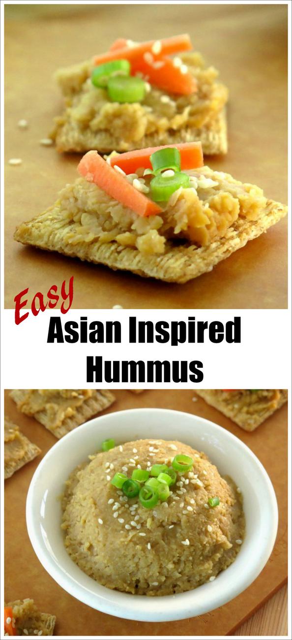 Easy Asian Inspired Hummus recipe