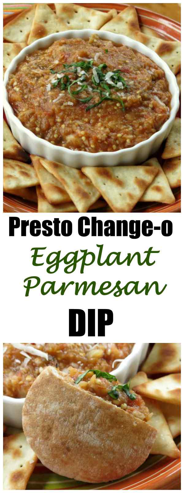 Easy Roasted Eggplant Parmesan Dip Recipe