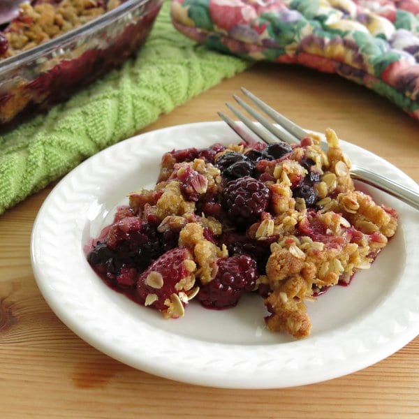 Mixed Berrry Crumble