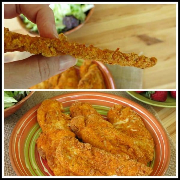 Parmesan Paprika Chicken "Chips" The DinnerMom