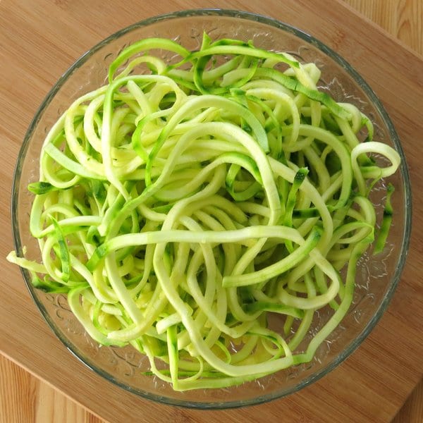 Spiralized Zucchini Noodles