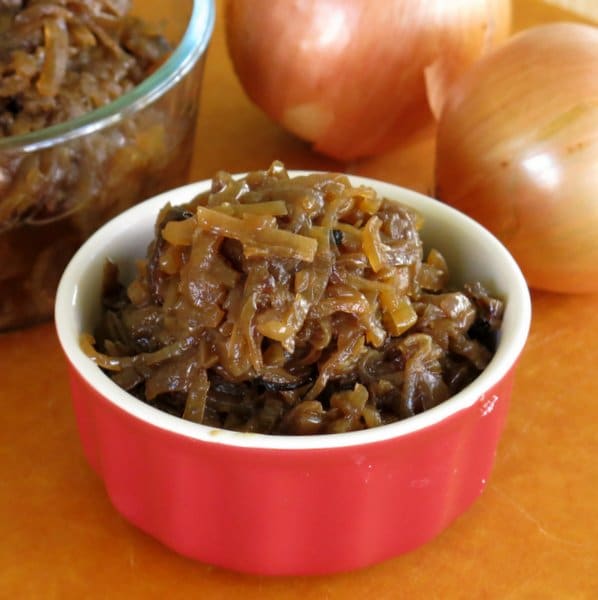 Slow Cooker Caramelized Onions