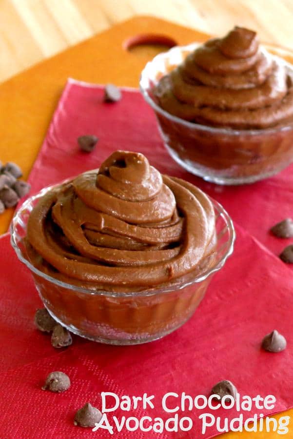 Dark Chocolate Avocado Pudding Recipe