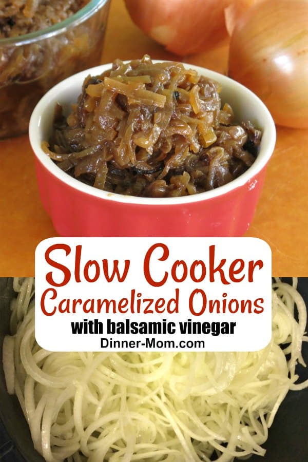 Slow Cooker Caramelized Onions The DinnerMom