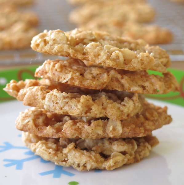 Easy Oatmeal Lace Cookies - The Dinner-Mom