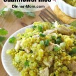 Easy Curry Cauliflower Rice Pin