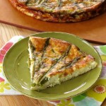 Crustless Asparagus Quiche Recipe