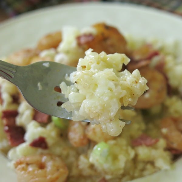 Cauliflower Grits and Shrimp Recipe The DinnerMom