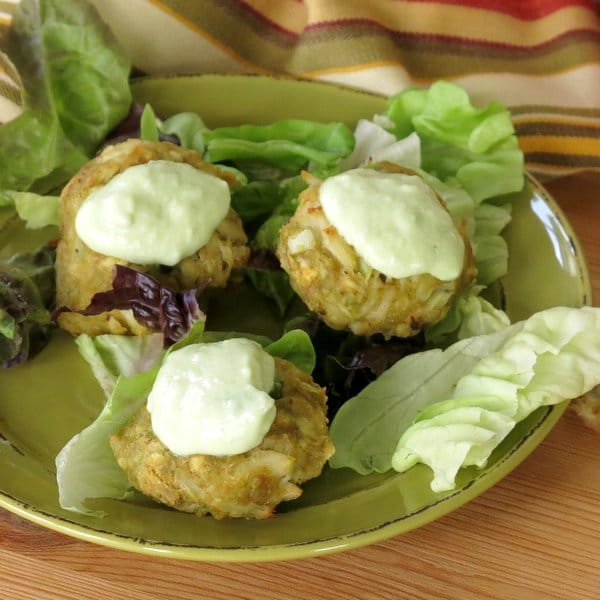 Baked Crab Cakes with Avocado Recipe