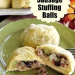 Sausage Stuffing Balls Pin