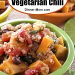 Healthy Vegetarian Chili Pinterest