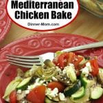 Healthy Mediterranean Chicken Bake Pin