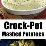 No Boil Crock-Pot Mashed Potatoes Pin
