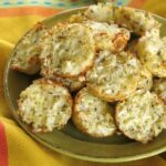 Cauliflower Egg Muffins on a plate