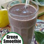 Green smoothie for kids pin