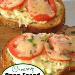 Creamy Open Faced Tuna Melt Pin