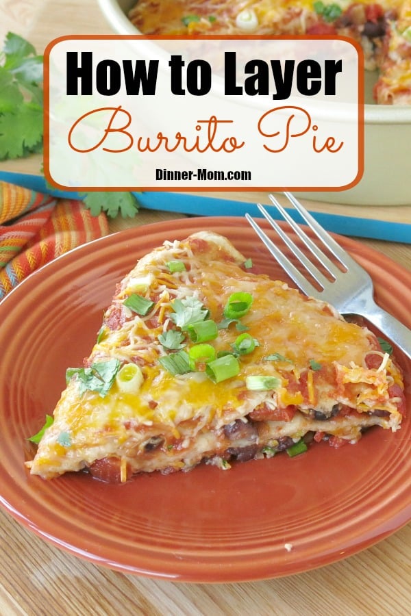 Don't roll! Layered burrito casserole is so easy to make. We prep and FREEZE this healthy Mexican recipe all the time! #burritocasserole #healthyrecipes