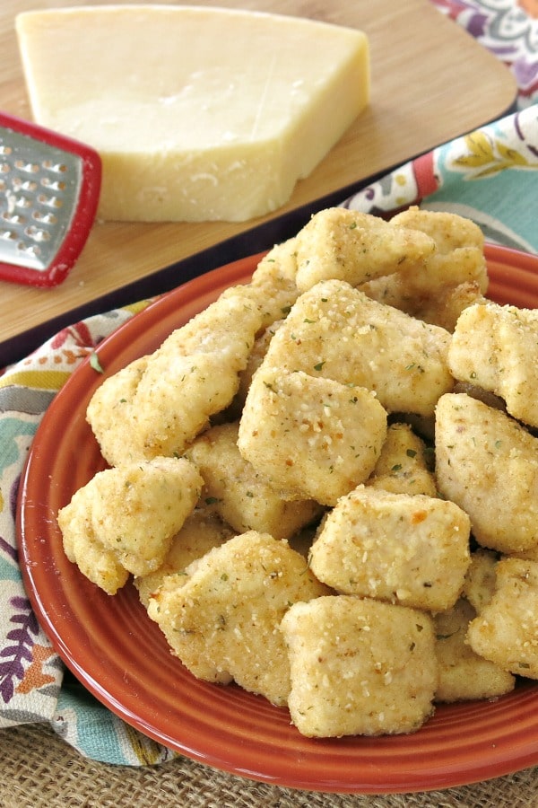Parmesan Chicken Nuggets Recipe {Baked or Air Fryer} The DinnerMom