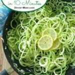 Low-carb Lemon Zoodles Pin