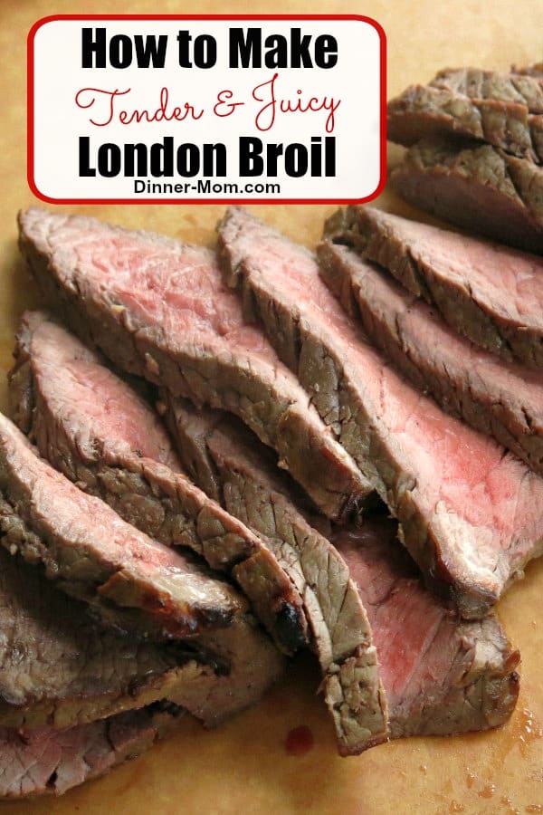 The best London Broil marinade was used in our Make Ahead Meal Kitchen thousands of times! Follow our tips to perfectly cook it in the oven or on the grill every single time. #londonbroil #marinade