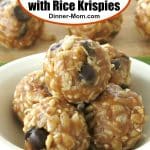 Easy Date Balls with Rice Krispies Pin