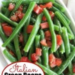 Italian Green Beans and Tomatoes Pin