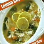 Lemon Chicken Soup Recipe Pin