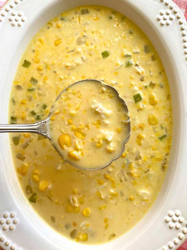 Creamy Crab Corn Soup - The Dinner-Mom