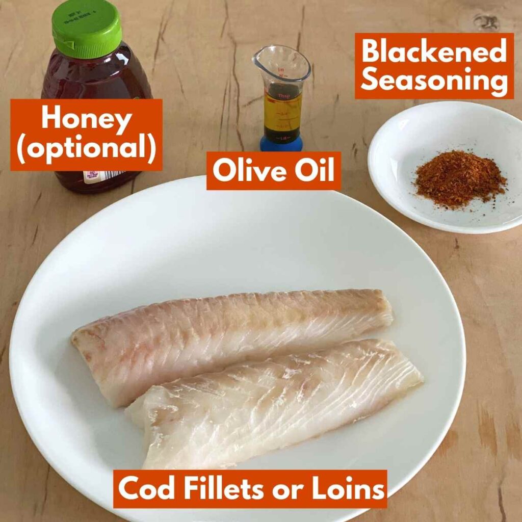 Graphic of ingredients in recipe with labels.