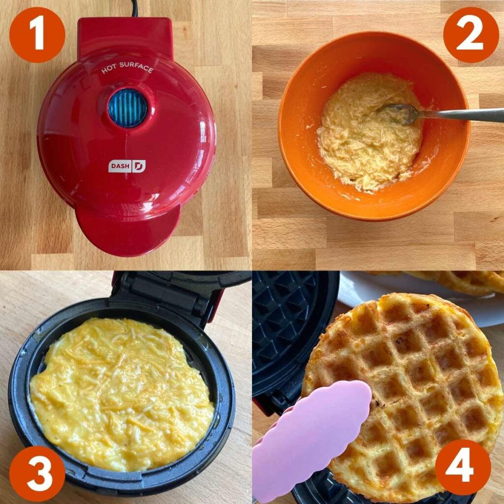 Chaffle recipe - easy chaffle recipe in just minutes!