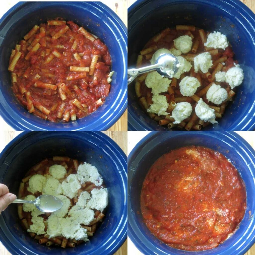 CrockPot Baked Ziti with Three Cheeses The DinnerMom