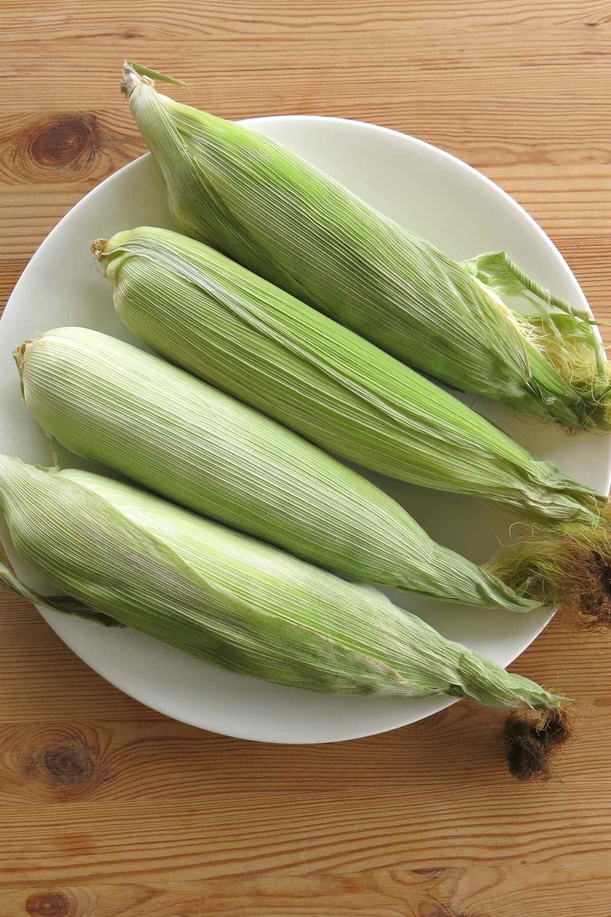 Microwave Corn in Husk on