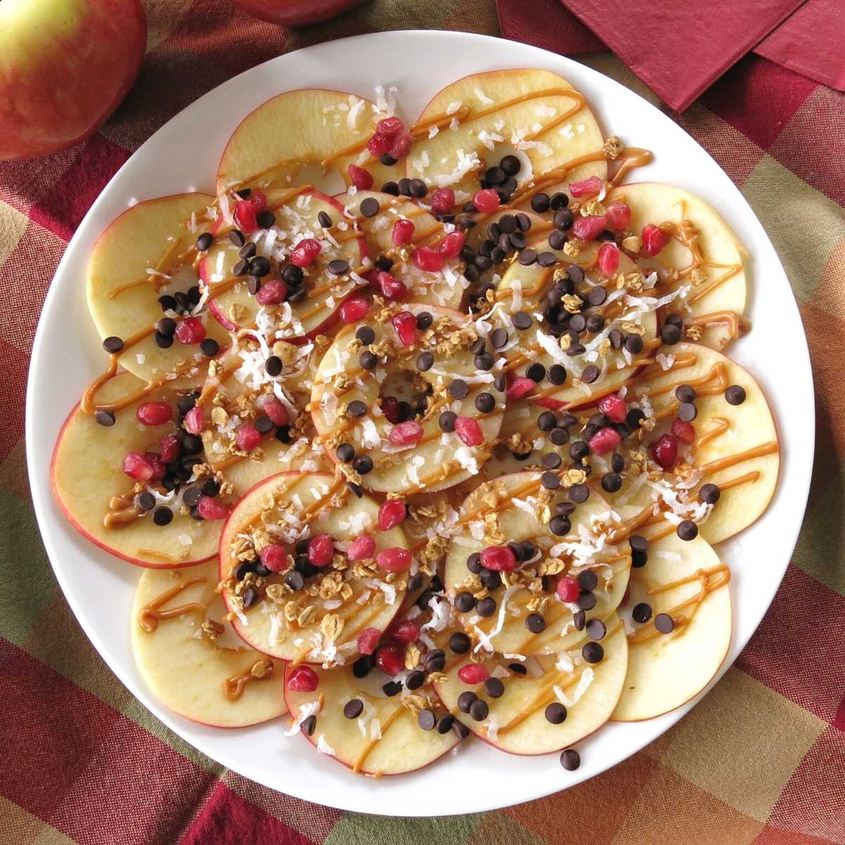 Healthy Apple Nachos Recipe