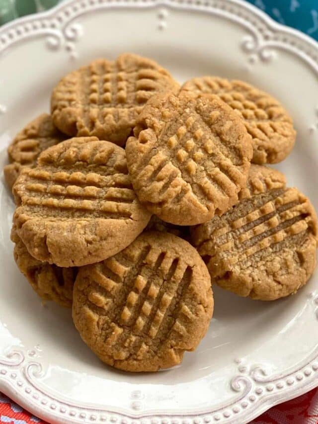 3-Ingredient Almond Butter Cookies