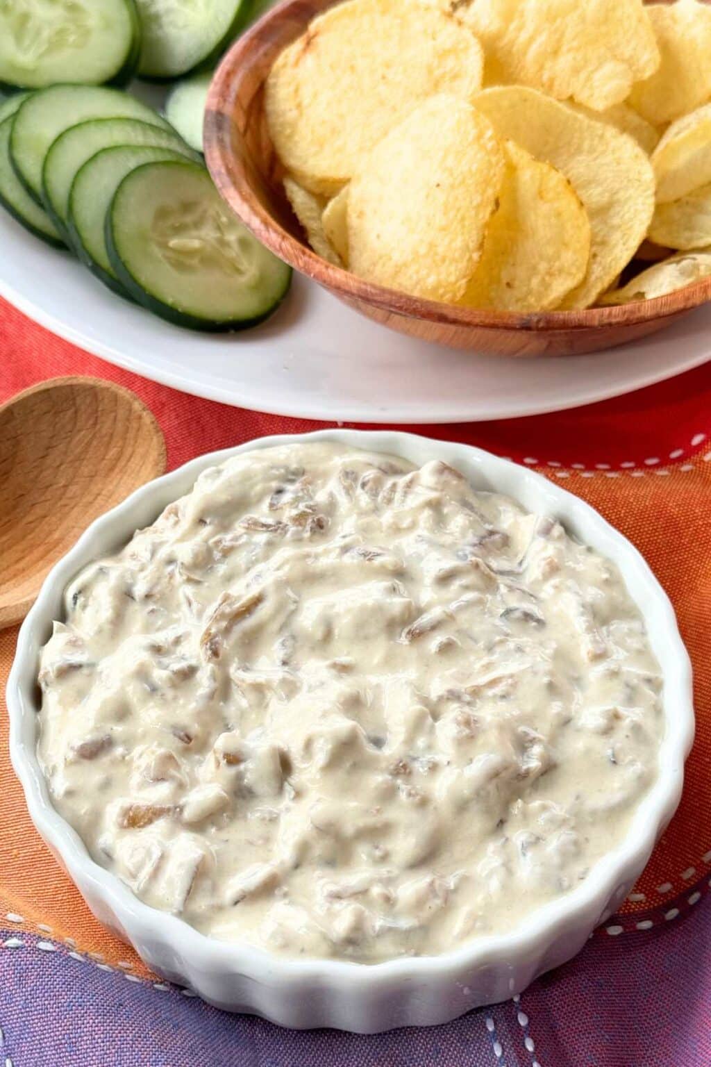 Caramelized Onion Dip with Greek Yogurt The DinnerMom