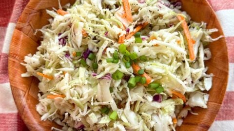 Southern Coleslaw Recipe with Vinegar Dressing